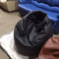 кресло-мкшок, кожа натуральная- 20000р