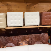 пуфы новые , кожа 100%, - 15000₽